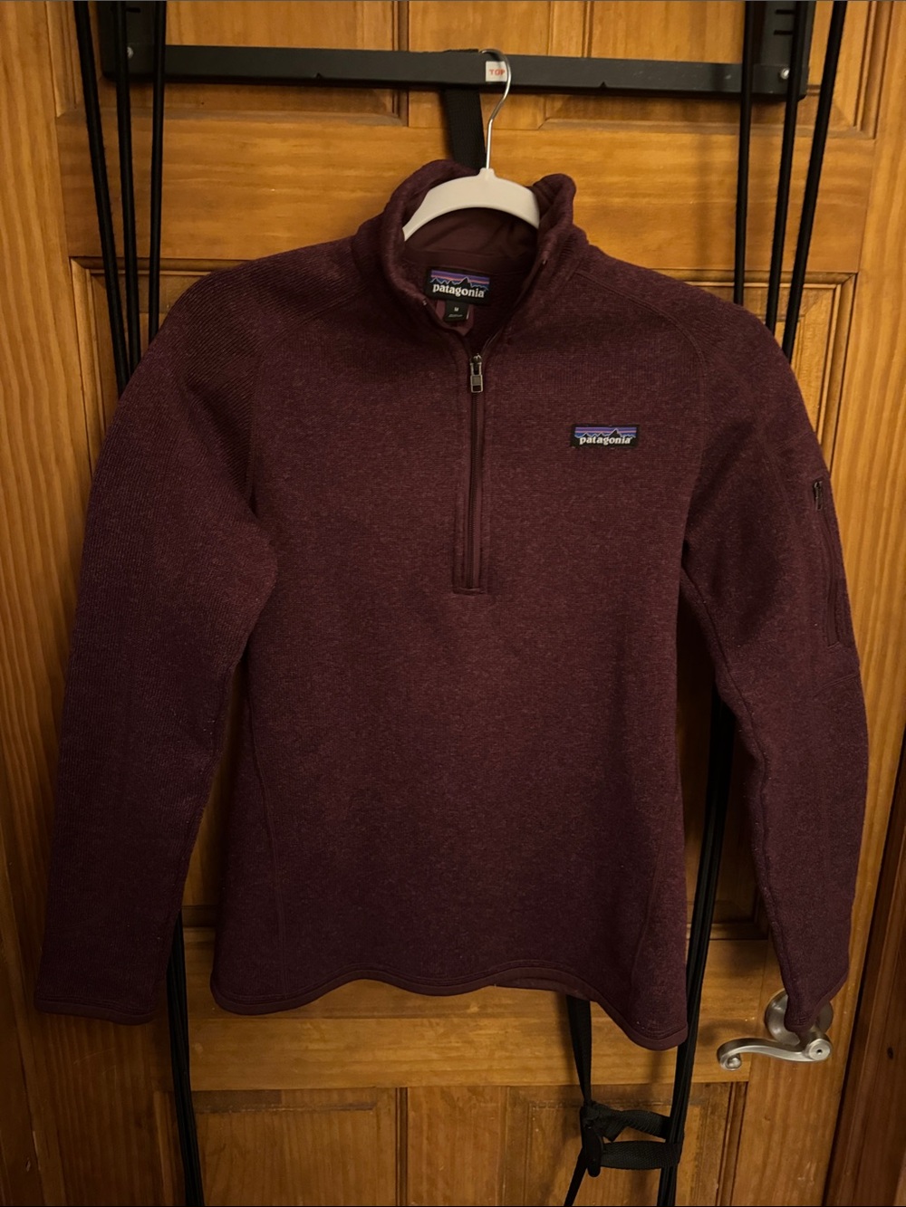 Patagonia Women’s Quarter-Zip Pullover - Plum